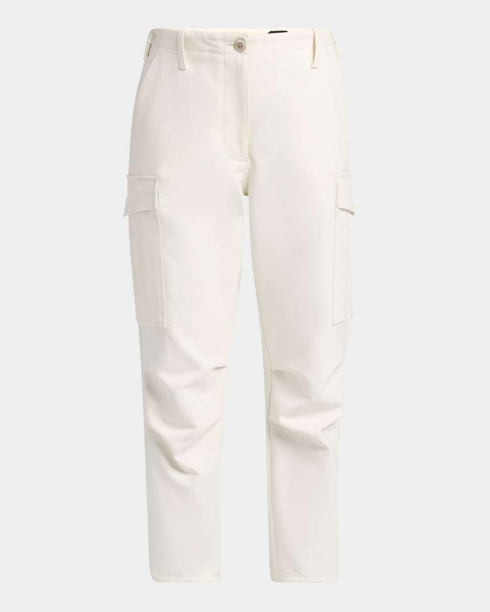 Straight-Leg Cargo Trousers
